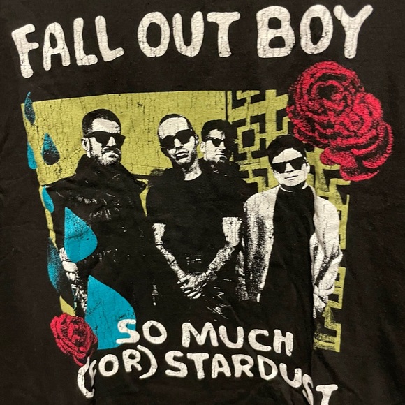 Fall Out Boy So Much (For) Stardust Band Shirt Size L from Hot Topic - Picture 4 of 4